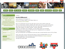 Tablet Screenshot of cvjm-giessen.de